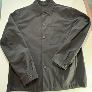Uniqlo Men's Dark Gray Shirt Jacket